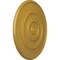 Ekena Millwork Traditional Reece Ceiling Medallion (Canopies up to 5 7/8"), 24 3/8"OD x 1 1/8"P, Iridescent Gold CM24REIGS - alternate 3